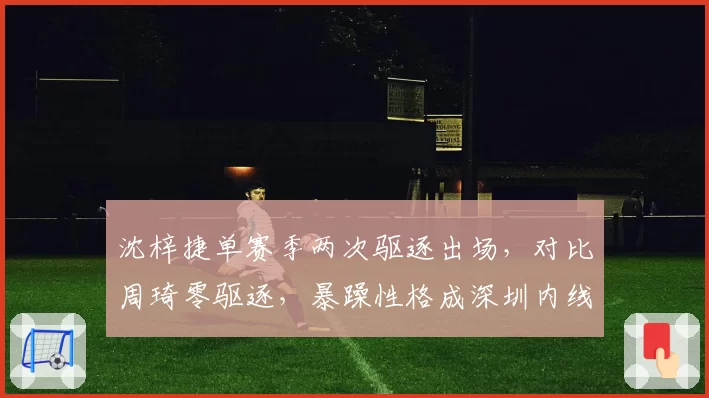 沈梓捷单赛季两次驱逐出场，对比周琦零驱逐，暴躁性格成深圳内线定时炸弹